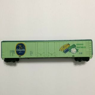 Tyco Chiquita Box Car Ho Scale Train Railroad Bananas
