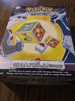 Pokemon Diamond And Pearl On A Roll Game 2007 Pressman Toy New/sealed