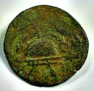 Rare Large Bronze 2.  5cm Herod The Great Coin /243