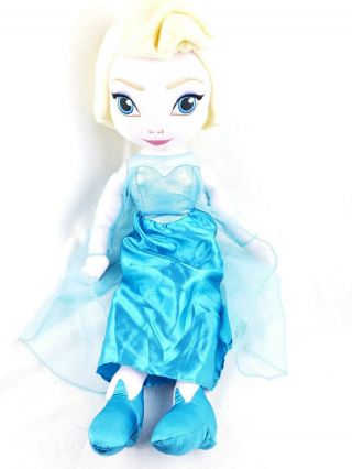 Disney Frozen Elsa Singing Plush Doll 24 " Cuddle Pillow