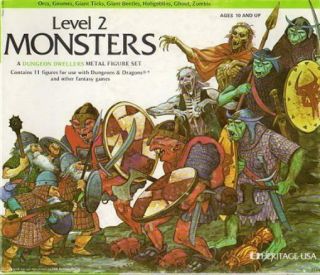 Heritage Dungeon Dwellers Level 2 Monsters Box Ex
