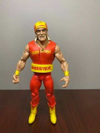 Wwe Mattel Elite Hulk Hogan Hall Of Fame Target Exclusive Loose Complete