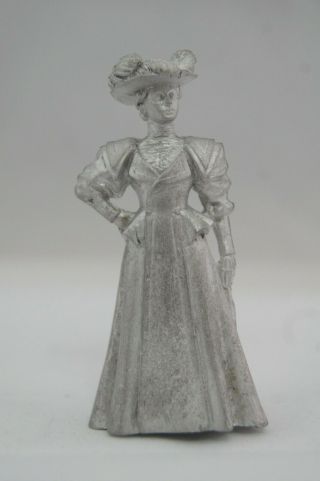 Scale Miniatures 1/32 White Metal Victorian Period Figure Lady Standing