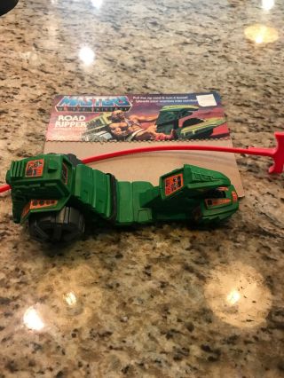 Motu Road Ripper Masters Of The Universe With Card Back