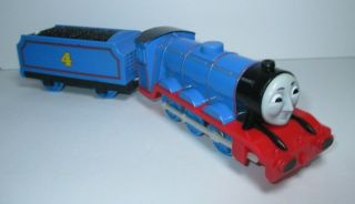 2010 Thomas & Friends Talking Gordon & Tender Railway Car Gullane Mattel