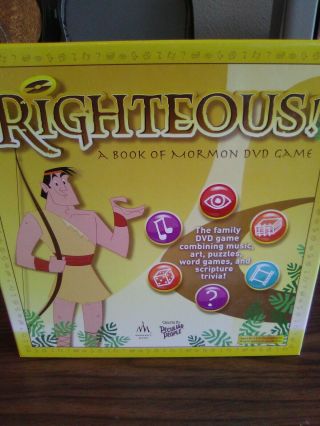 Righteous A Book Of Mormon Dvd Family Game Lds Scripture Trivia Complete Good