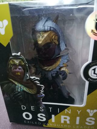 Osiris Loot Crate Exclusive Destiny 2 Officially Licensed 4 " Figure Discounted