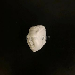 Bid 1/12 Head Sculpt North Korea Kim Jong Un Unpainted Fit 6 " Figure Body Ml