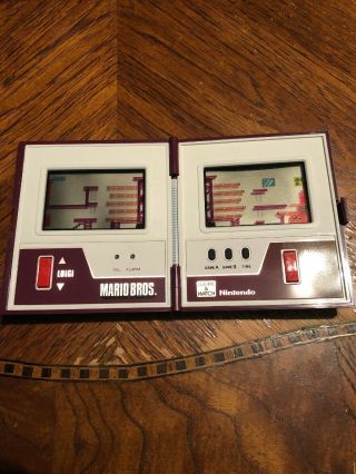 Vintage Nintendo Game & Watch Mario Bros.  Brothers Multiscreen 1988