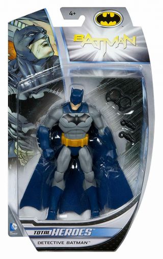 Detective Batman Total Heroes 6 Inch Action Figure Mattel Dc Universe
