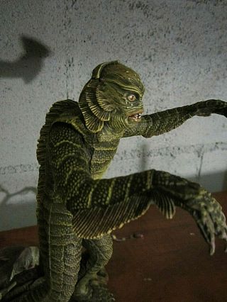 Vintage Aurora Creature From The Black Lagoon 1963 Built Up