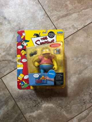 Barney The Simpsons Playmates Toys Action Figure 2000 G4
