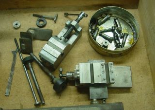 RS VINTAGE AMERICAN WATCH & TOOL CO.  WATCHMAKERS LATHE W/ X - Y SLIDE TABLE & MORE 3