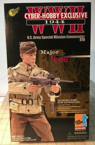 Dragon Models Cyber Hobby Wwii 1/6 Scale Major Lee Marvin,  Dirty Dozen 70141