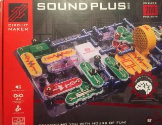 Sound Plus 200 Circuit Maker By Elenco Complete Set With Instructions