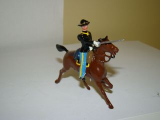 Britains Civil War Union Cavalry Officer Soldier 1b