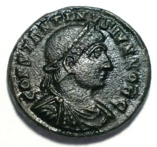 Constantine Ii - Campgate,  Minted In 327 - 329ad,  Ric Vii Heraclea 96