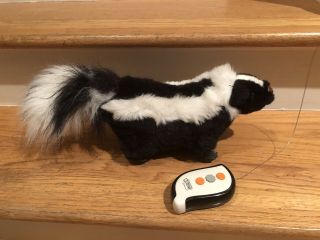 National Geographic Kids Remote Control Skunk W/ Flip Up Tail Lifelike Movement