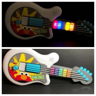Let’s Rock Elmo Electric Guitar Interactive Toy Playskool Sesame Street - A0408