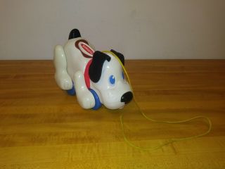Vintage 1999 Playskool Hasbro Digger The Dog Pull Toy With Sounds Great