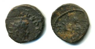 Barbarous Ae16 Radiate,  Pax Type,  Tetricus I,  C.  270 - 280 Ad,  Roman Gaul