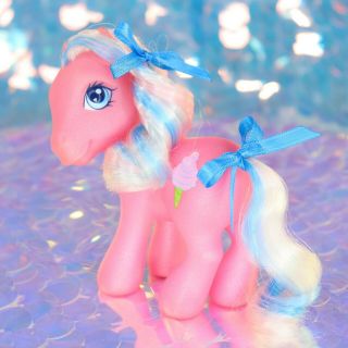 My Little Pony Cotton Candy Pink Blue White Hair Sweet Treat Hasbro G3 Mlp Bb471