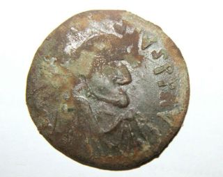 Byzantine Bronze Coin Justinian I 527 - 565