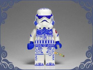 Custom Lego Minifigures Rich Starwars Stormtrooper Rich Porcelain