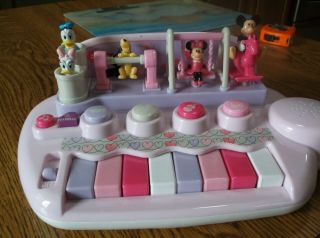 Disney Baby Minnie Mouse And Friends Activity Piano Keyboard Music Pink Mickey