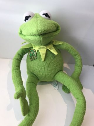 Magic Talking Kermit The Frog Plush Sesame Street 18”,  30th Anniversary,  1999