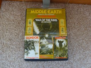 Spi - Games Of Middle Earth - The Rings Trilogy - War Of The Ring - Jrr Tolkien