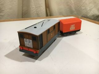 Thomas And Friends Trackmaster Toby With Mail Car By Mattel 2013