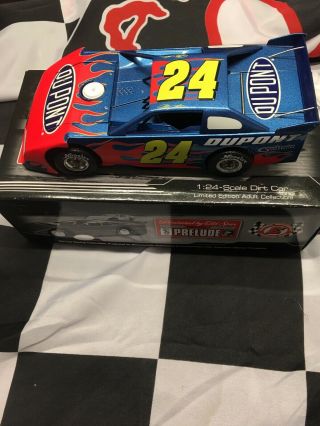 24 Jeff Gordon Dupont 2007 Prelude To The Dream Dirt Late Model 1/24