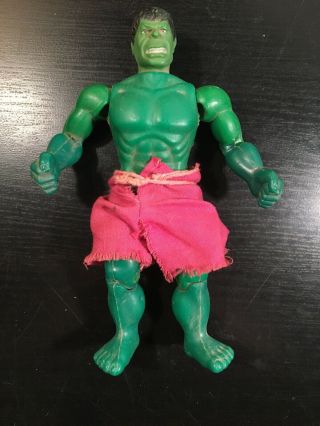 Vintage Incredible Hulk 8” Mego 1974 Marvel Action Figure