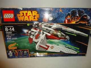 Lego Star Wars Yoda Chronicles: Jedi Scout Fighter (75051) All Parts