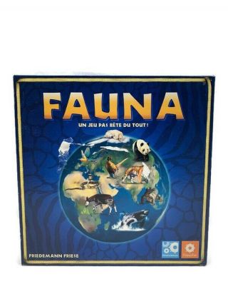 Foxmind Fauna A Wild Game By Friedemann Friese 2010 Out Of Print 100 Complete