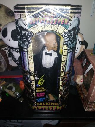 Tales From The Crypt 12 " Talking Cryptkeeper Doll Brand Vintage