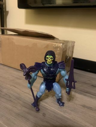 Mattel Masters Of The Universe Skeletor Complete Halo Paint Boot