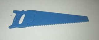 Ohio Art Brand Blue 7 " Flexible Plastic Toy Saws Deal/3 Play Hardware Tools