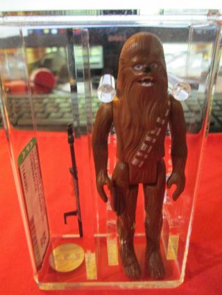 1977 Kenner Star Wars Chewbacca Afa 85 Nm,