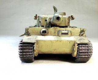 PRO - BUILT 1/35 Tiger I Afrika (Tunisia) - finished model (IN - STOCK) 2