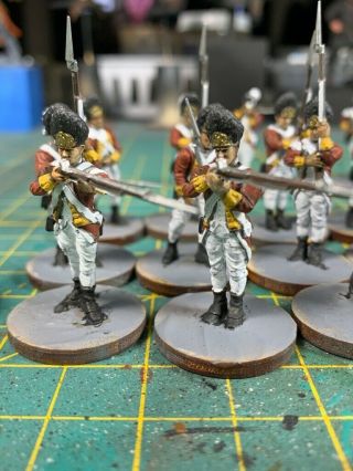 Warlord Games 28mm Awi British Grenadiers 28 Painted Figures
