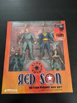 Dc Direct Elseworlds Red Son Action Figure Box Set