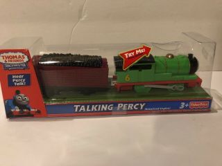 Trackmaster Thomas & Friends Motorized Talking Percy & Tender