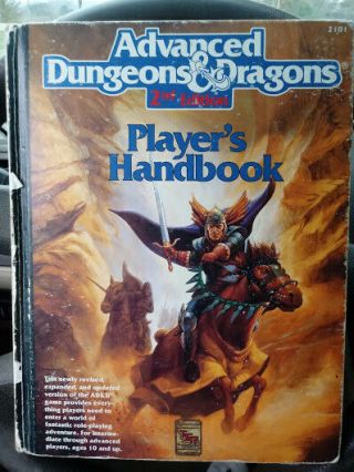 Ad&d 2nd Edition Player 