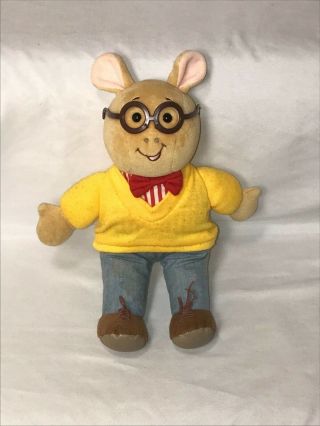 Arthur Mini Stuffed Plush Doll Toy Show Pbs Figure Eden 1996 Kids 9”
