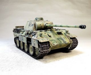 PRO - BUILT 1/35 Panther D German WW2 tank Kursk battle finished model (IN - STOCK) 3