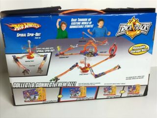 Hot Wheels Spiral Spin - Out Trick Tracks 2008 2