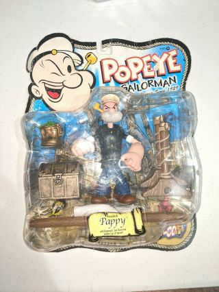 Mezco Toyz 1/12 One 12 Collective Popeye The Sailor Man Poopdeck Pappy