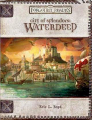 Wotc Forgotten Realms D20 City Of Splendors - Waterdeep Hc Fair